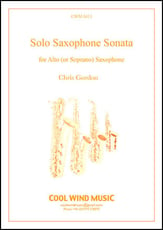 Solo Saxophone Sonata P.O.D. cover